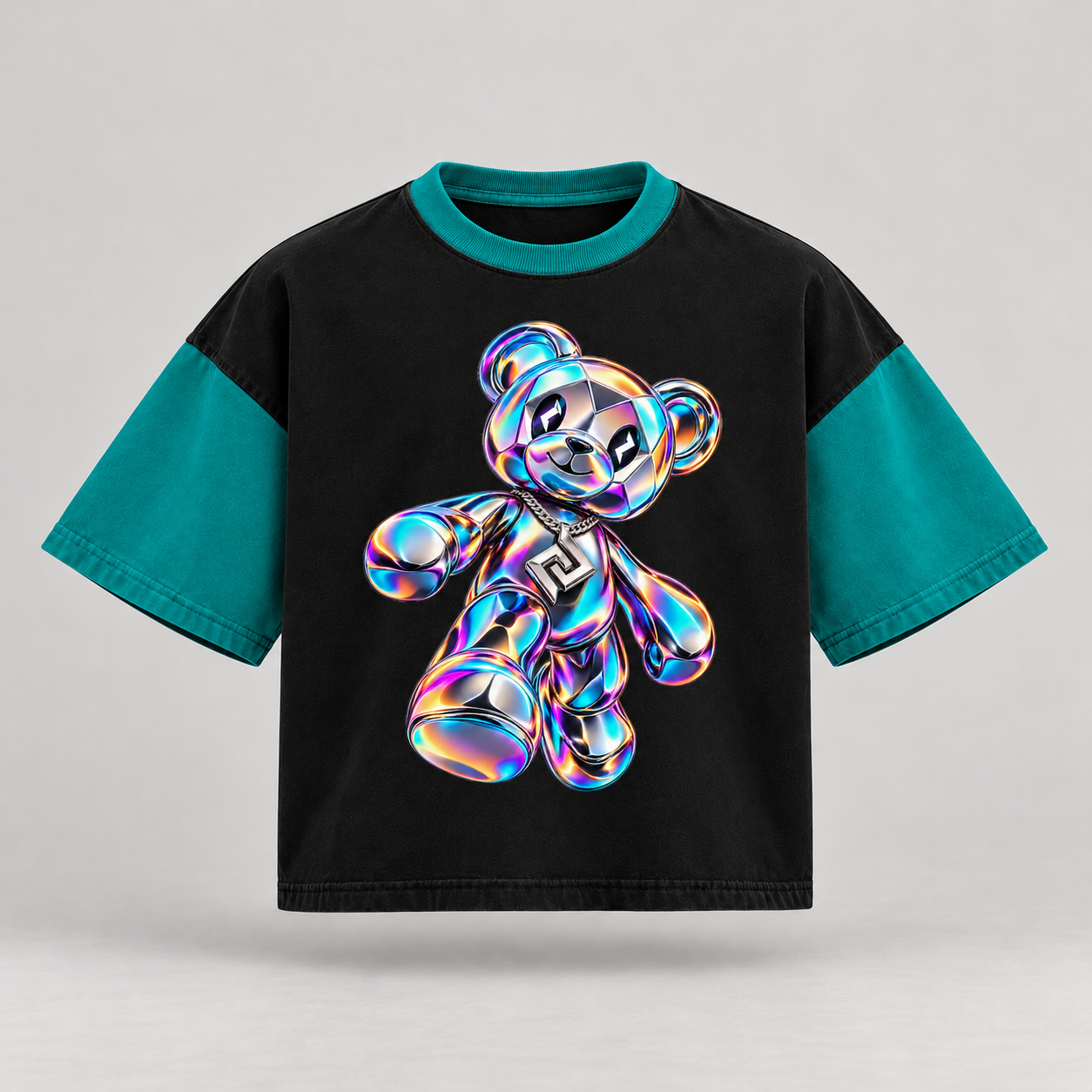Boxy t-shirt – Produktillustration