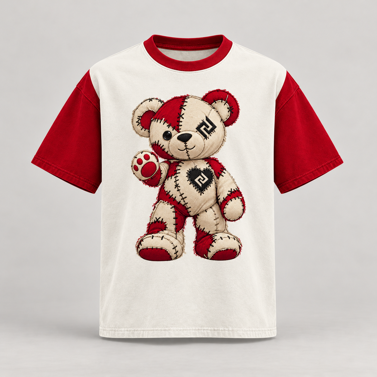 Regular t-shirt – Produktillustration