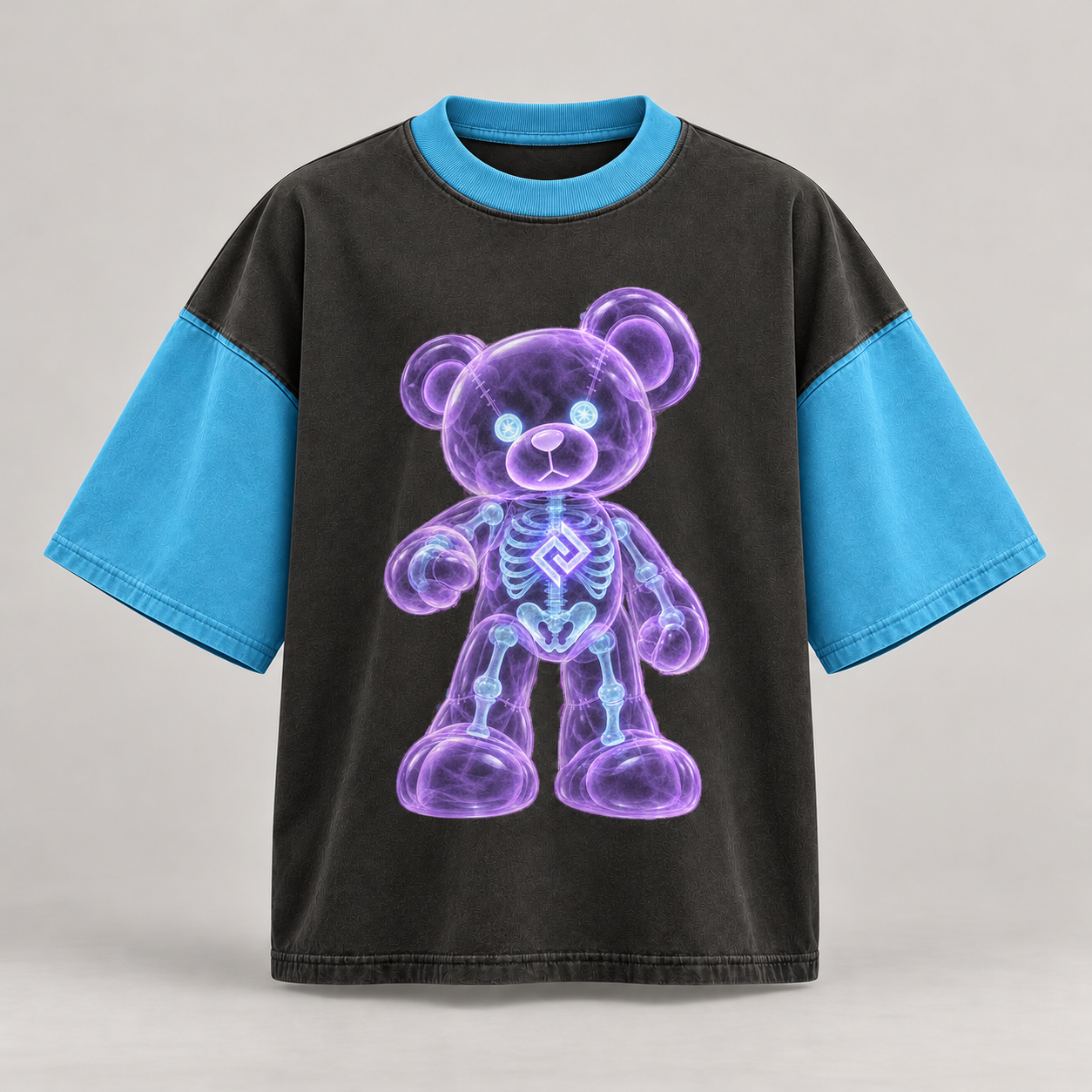Oversized t-shirt – Produktillustration