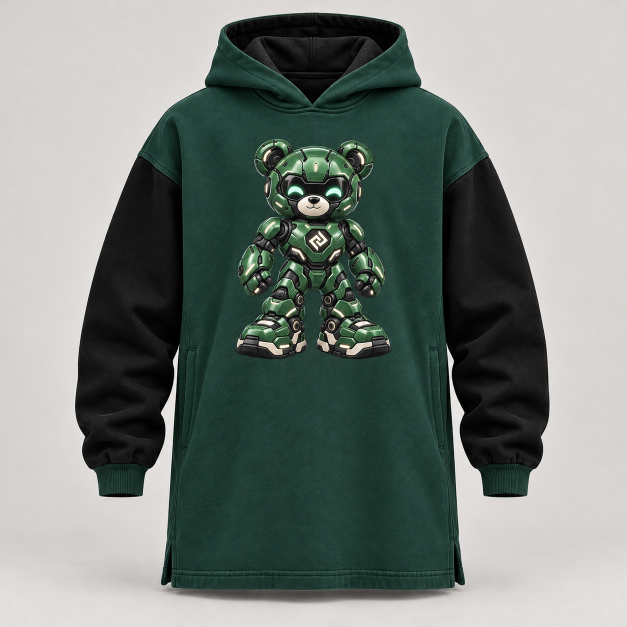 Longline hoodie – Produktillustration