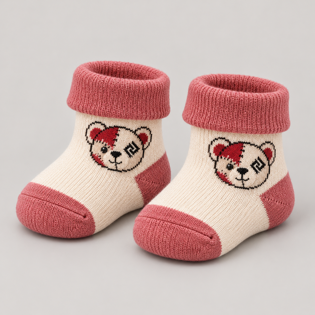 Babystrumpor, ett par – Produktillustration
