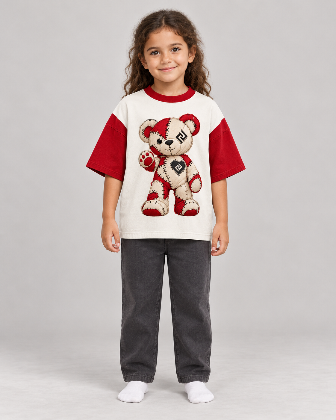 Oversized t-shirt – Produktillustration