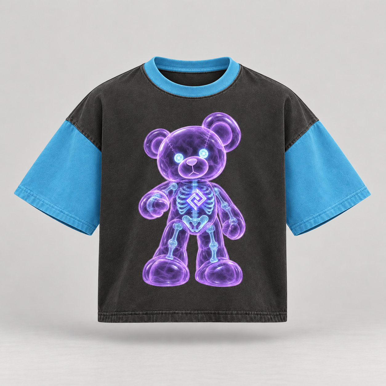 Boxy t-shirt – Produktillustration