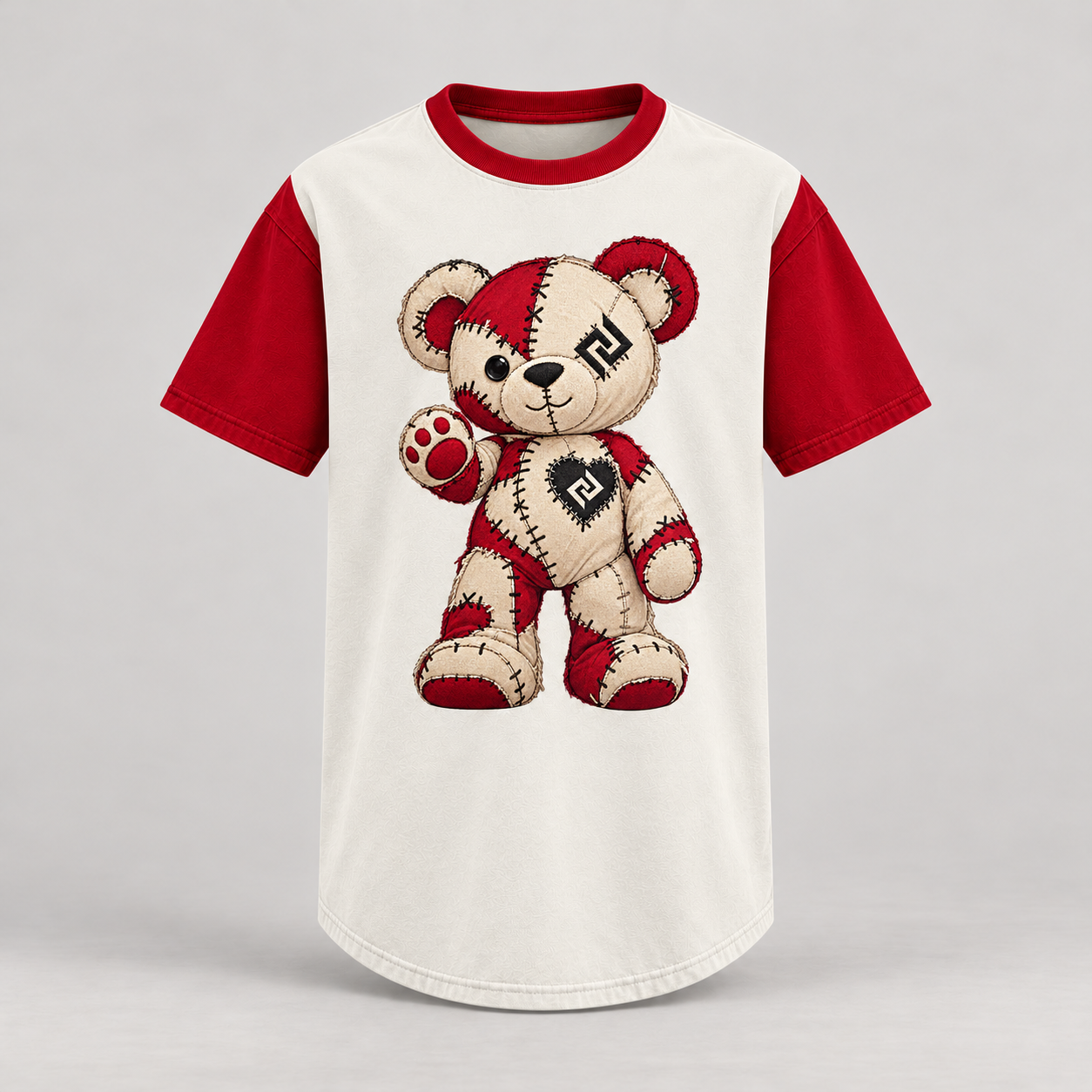 Longline t-shirt – Produktillustration