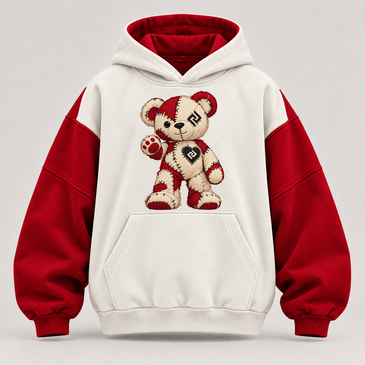 Oversized hoodie – Produktillustration