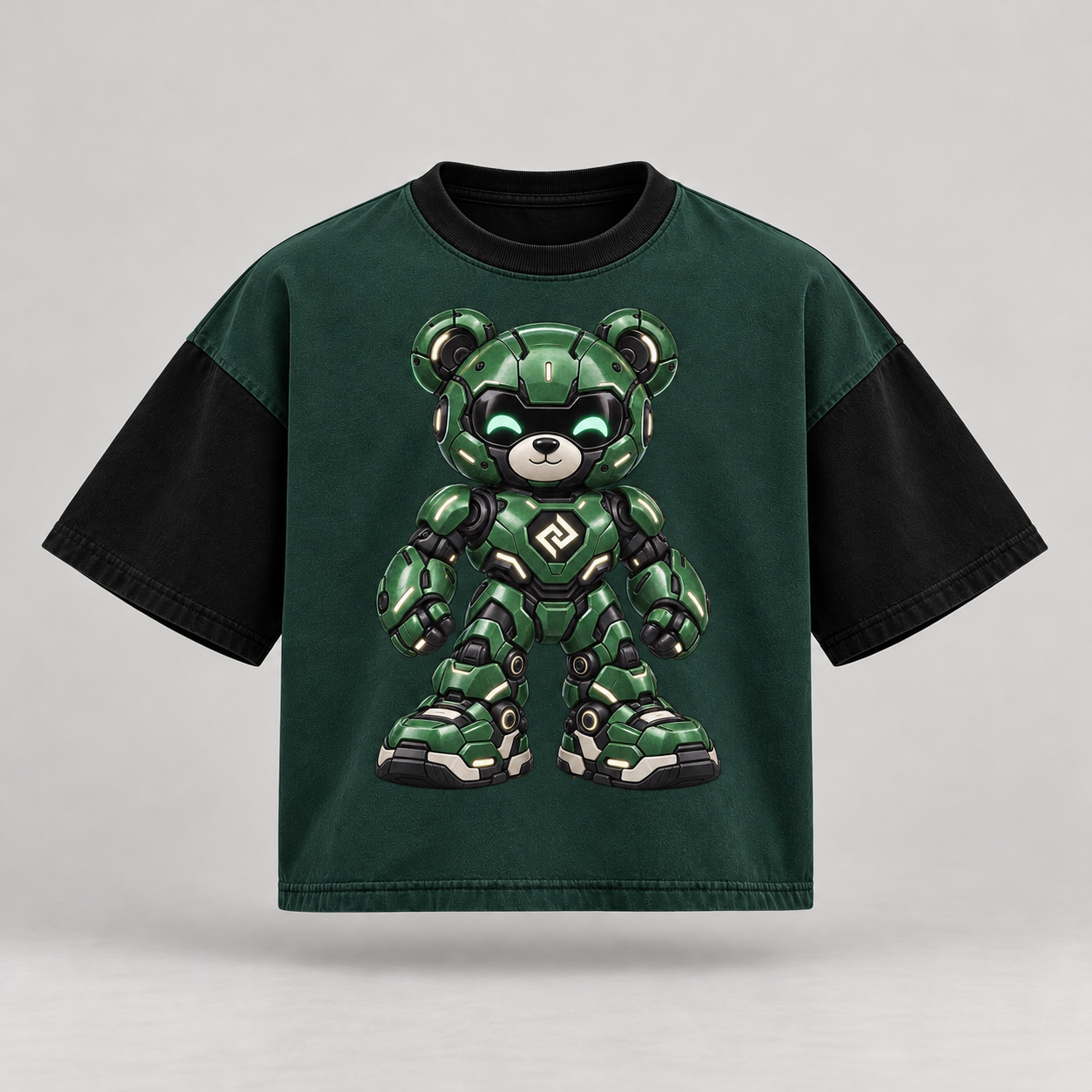 Boxy t-shirt – Produktillustration